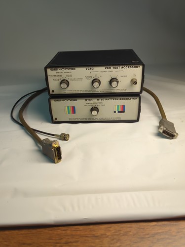 Sencore vc63 vcr test - vc63,