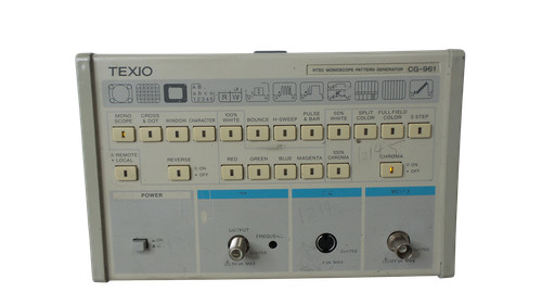 Texio 961 ntsc - texio, monoscope