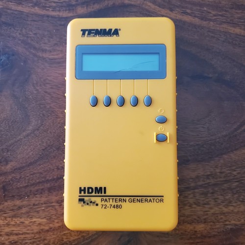 Tenma hdmi video pattern - video,